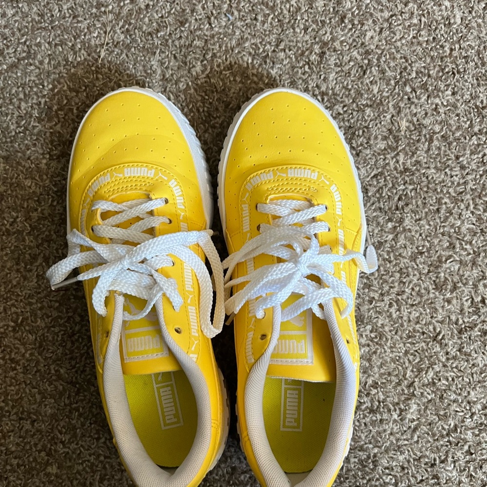 Puma Yellow Sneakers
